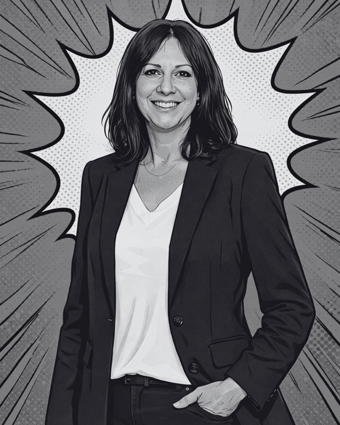 bild von simone boll als comicfigur